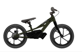 Patrol E-MX 16 (E-Balance) Kids Mountain Bike - Matte Green