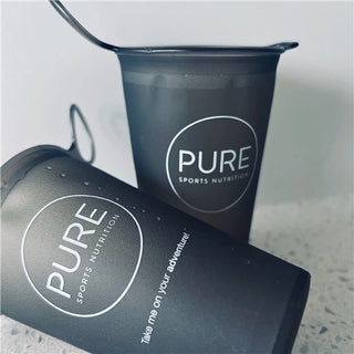 Pure Collapsible Soft Cup 225ML - Charcoal