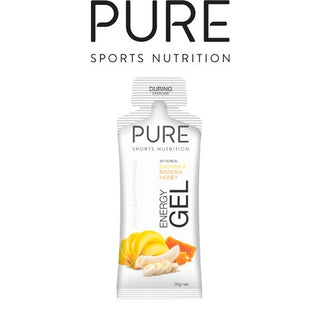 Pure Energy Gel Banana & Manuka Honey 35G Box of 24