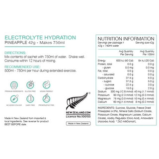 Pure Electrolyte Hydration 25 Inners 42G - Pineapple