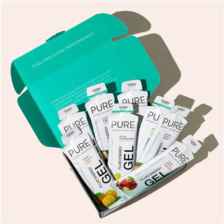 Pure Fluid Energy Gel 8 Energy Gels Sample Pack 50G