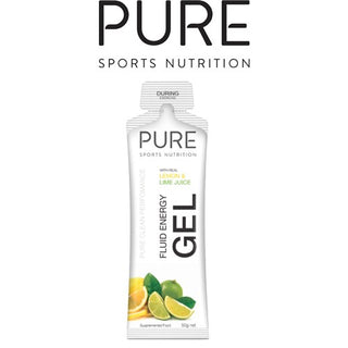 Pure Fluid Energy Gel Lemon Lime 50g Box of 18