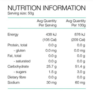 Pure Fluid Energy Gel Pineapple 50g Box of 18