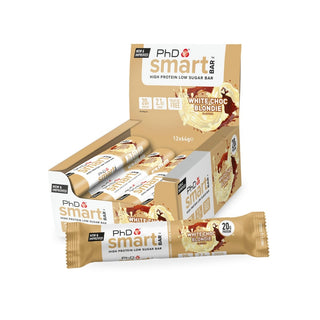 PhD Smart Protein Bar White Chocolate Blondie 64G 12 Pack