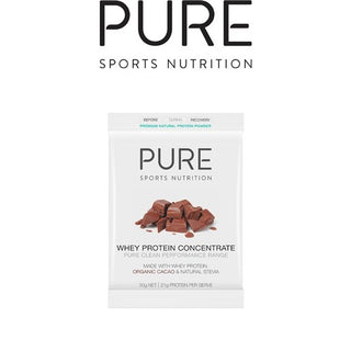 Pure Whey Protein Concentrate 30g Box of 25 - Cacao