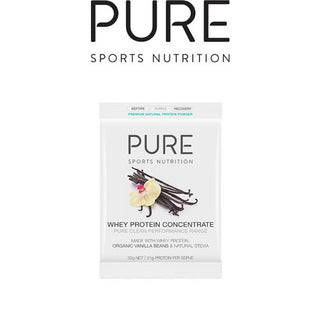 Pure Whey Protein Concentrate 30g Box of 25 - Vanilla