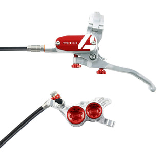 Hope Tech4 V4 Brake Rear Black Cable - Silver/Red
