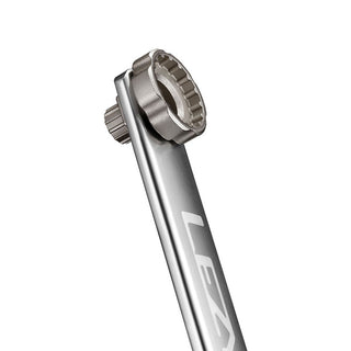 Lezyne CNC Alloy 32mm Hex Rod - Silve