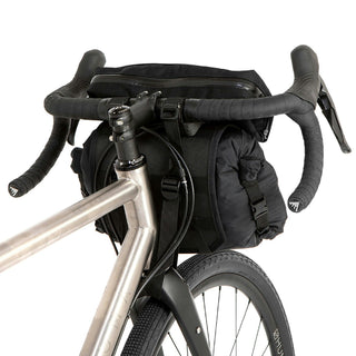 Restrap Bar Bag Large 14L+3L Food Pouch - Black