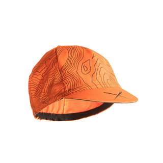 Restrap Yorkshire Contours Cycling Cap - Orange