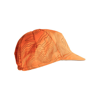 Restrap Yorkshire Contours Cycling Cap - Orange