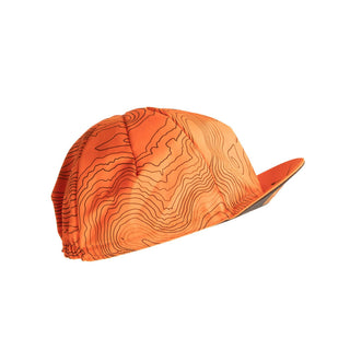 Restrap Yorkshire Contours Cycling Cap - Orange