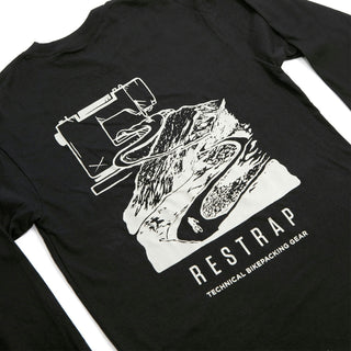 Restrap Long Sleeve T-Shirt - Black