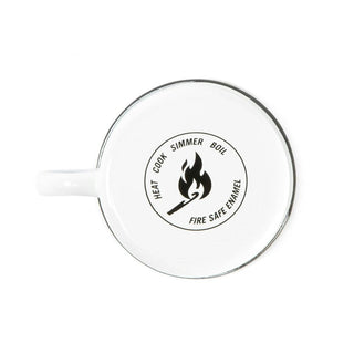 Restrap Technical Bikepacking Gear 20OZ Enamel Mug - White