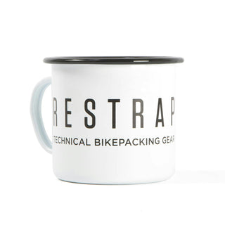 Restrap Technical Bikepacking Gear 20OZ Enamel Mug - White
