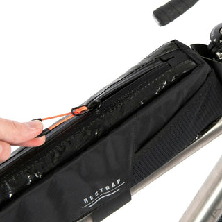 Restrap Race Top Tube Long Bag 2L - Black