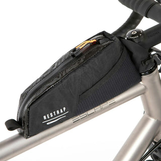 Restrap Race Top Tube Short Bag - Black