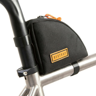 Restrap Rear Top Tube Bag - Black