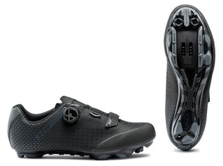 Northwave Origin Plus 2 Shoes - Black/Anthra