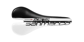 Selle San Marco Aspide Carbon FX Racing Team Saddle - White/Black