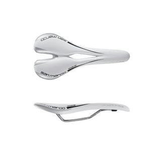 Selle San Marco Aspide Arrowhead Saddle - White