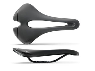 Selle San Marco Aspide Short Open Fit Narrow Sport Saddle - Black