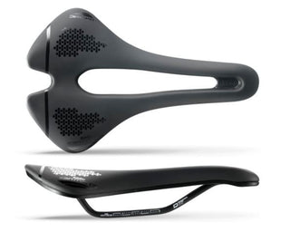 Selle San Marco Aspide Short Dynamic Open Fit Narrow Saddle 139MM - Black