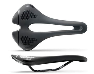 Selle San Marco Aspide Short Dynamic Open FIt Wide Saddle 144MM - Black