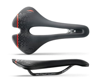 Selle San Marco Aspide Short Carbon FX Open Fit Narrow Saddle 139MM - Black