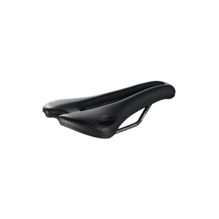 Selle San Marco Aspide Short Comfort Dynamic Open Fit Narrow Saddle 139MM - Black