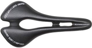 Selle San Marco Aspide Super Confort Dynamic Open Wide Saddle 142MM - Black