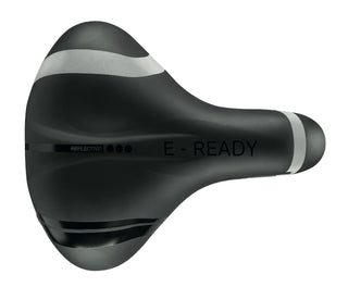 Selle San Marco Bio Active City Ready Relective Gel Small Unisex Saddle - Black