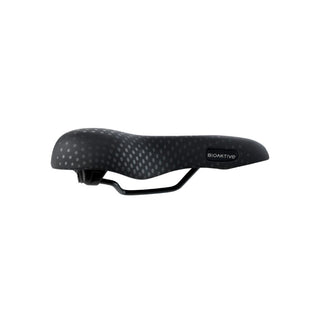 Selle San Marco Bio Active Trekking Gel Open Fit Large Unisex Saddle - Black