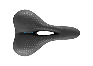 Selle San Marco Bio Active Trekking Gel Open Fit Large Unisex Saddle - Black