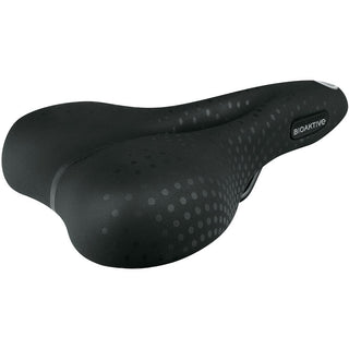 Selle San Marco Bio Active Trekking Open Gel Mens Small Saddle - Black