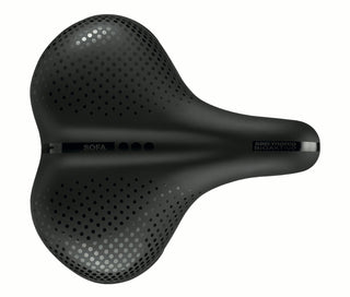 Selle San Marco Trekking Gel Mens Large Saddle - Black