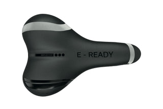Selle San Marco Bio Active Trekking E Ready Gel Large Unisex Saddle - Black