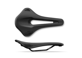Selle San Marco ShortFit 2.0 Dynamic Open Fit Narrow Saddle 140MM - Black