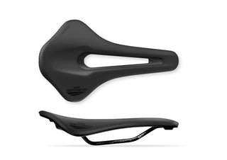 Selle San Marco ShortFit 2.0 Comfort Dynamic Open Fit Narrow Saddle 140MM - Black