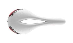 Selle San Marco Zoncolan Arrowhead Red Edition Saddle - White/Red