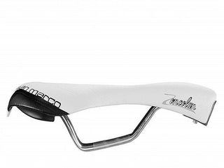 Selle San Marco Zoncolan Racing Arrowhead Saddle - White/Black