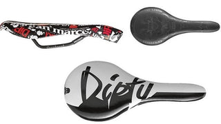 Selle San Marco Zoncolan Dirty Saddle - Black/Red