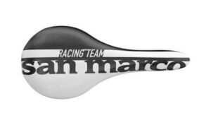 Selle San Marco Zoncolan Carbon FX Racing Team Saddle - White/Black