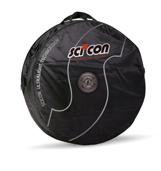 Scicon Double Padded Wheel Bag - Black