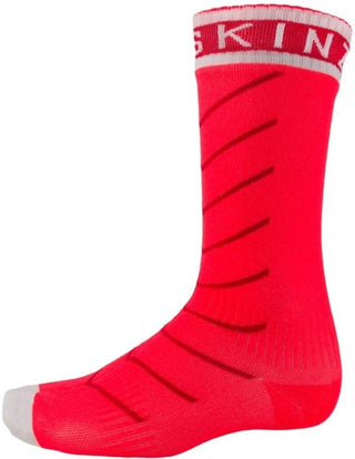 SealSkinz Super Thin Pro Mid With Hydrostop Socks - Coral