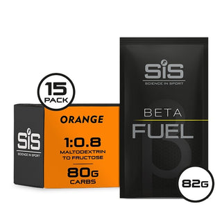 SIS Beta Fuel 80 Sachets 82G 15 Pack - Orange