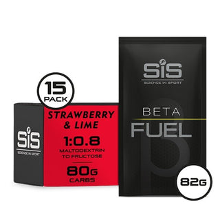 SIS Beta Fuel 80 Sachets 82G 15 Pack - Strawberry & Lime