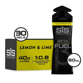 SIS Gel Beta Fuel+ Nootropics 60ML 30 Pack - Lemon & Lime