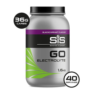 SIS Go Electrolyte Sports Fuel 1.6KG - Blackcurrant