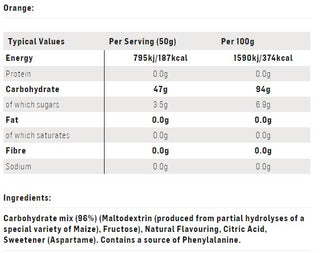 SIS Go Energy Tub 1.6Kg - Orange